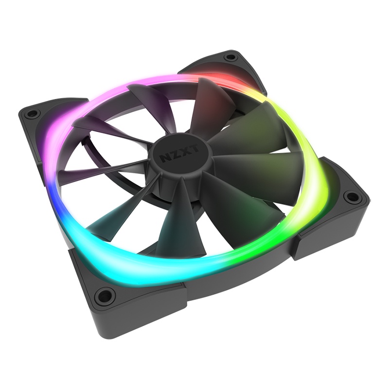 Quạt FAN NZXT AER RGB 2 SINGLE 120MM Black