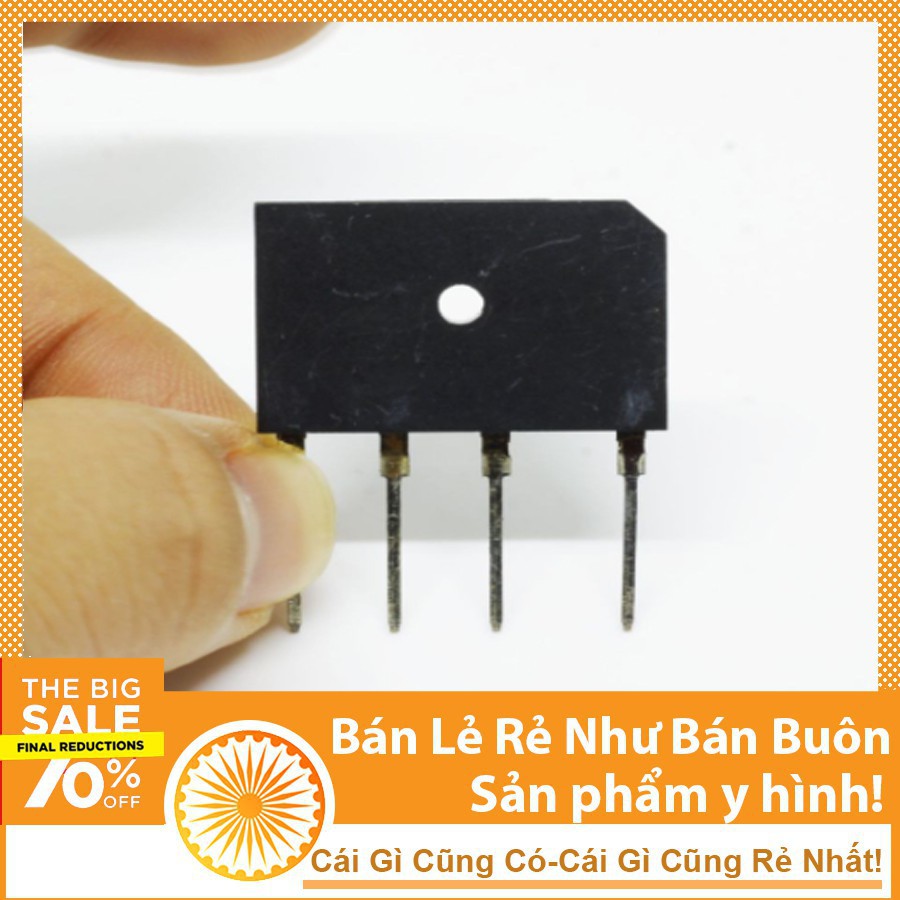 Diode Cầu 25A 2510 Dẹt Xịn ( Đủ Công Suất )