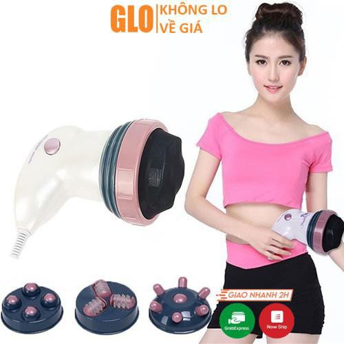 Máy Massage Toàn Thân Cầm Tay Body Innovation Kèm 4 Đầu