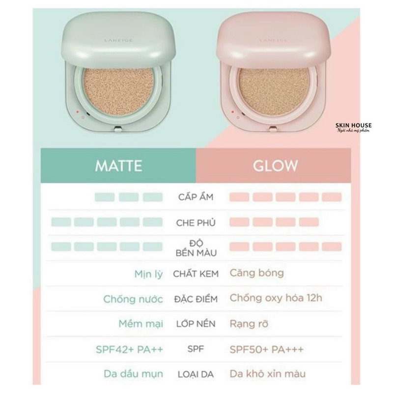 Phấn nước Neo Cushion Matte lâu trôi