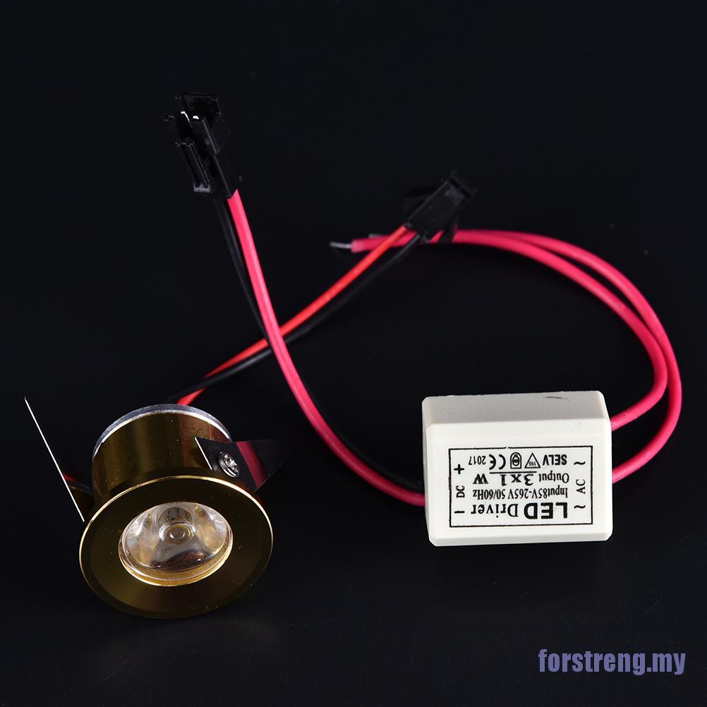 Đèn Led Mini 3w 85-265v Gắn Tủ Quần Áo Tiện Dụng