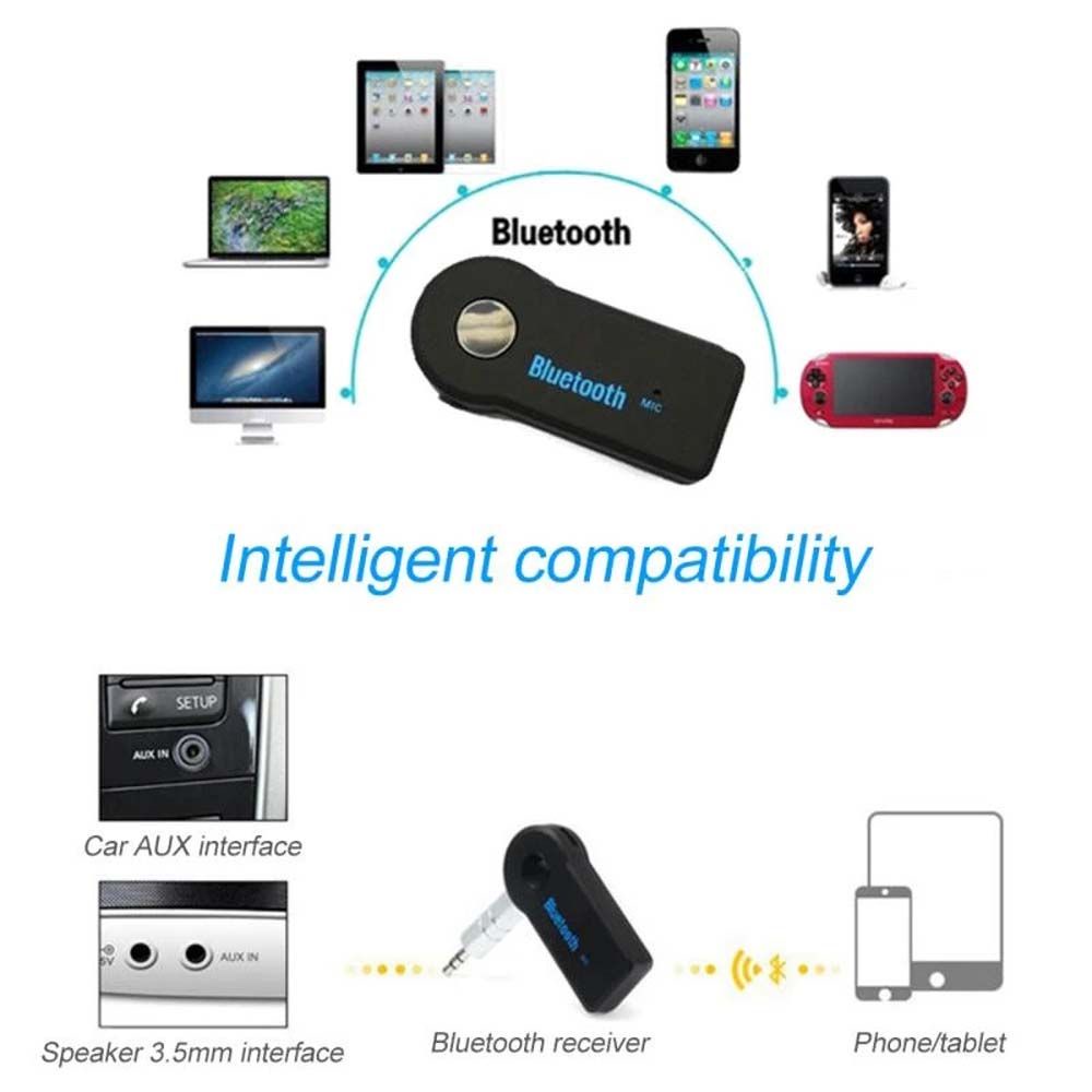 Thiết Bị Nhận Tín Hiệu Âm Thanh Bluetooth Không Dây Cho Xe Hơi | BigBuy360 - bigbuy360.vn