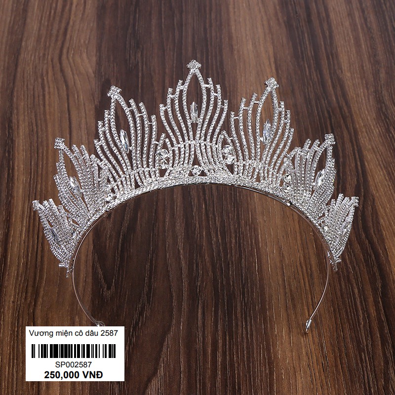 Vương miện cô dâu hàng mới về tháng 10-2019 sp002587