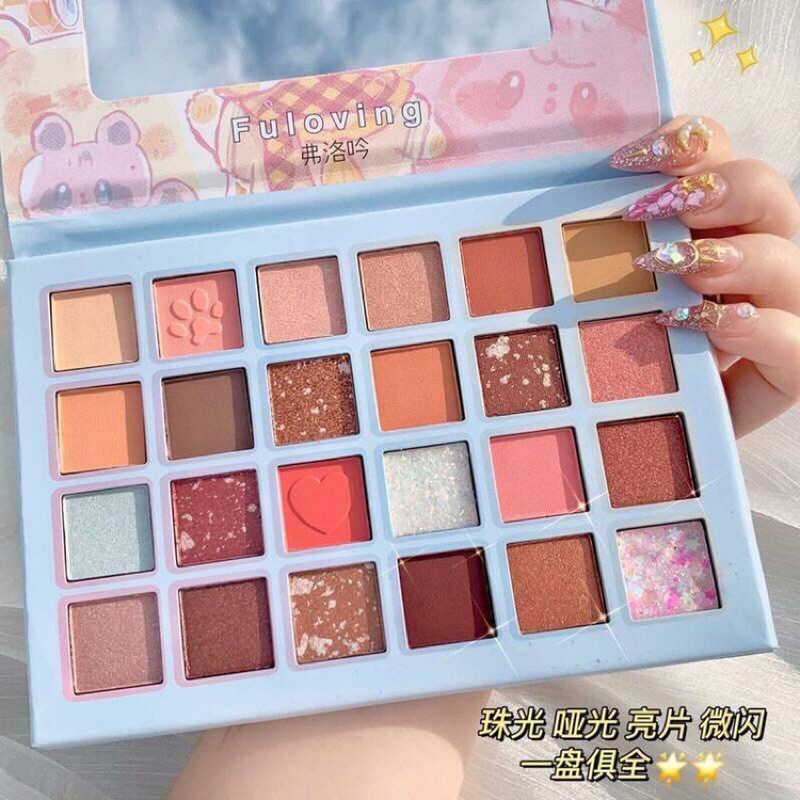 Bảng phấn mắt 24 ô FULOVING siêu xinh giá rẻ | BigBuy360 - bigbuy360.vn