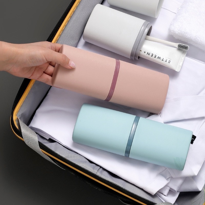 Hộp đựng bàn chải đánh răng 237 bỏ vali du lịch Hộp kem đánh răng mini tiện ích giữ cho đồ vệ sinh cá nhân 237