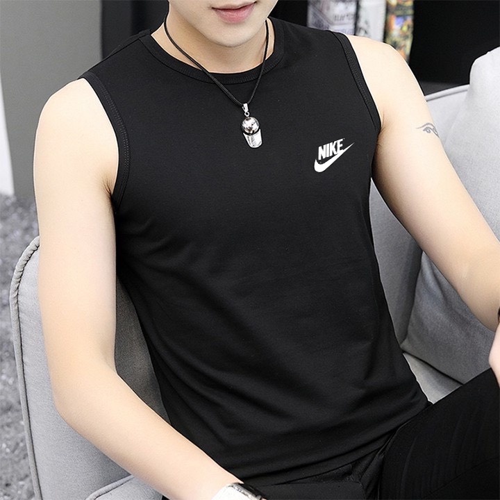 Áo Ba Lỗ Nam TankTop 𝐍 𝐈 𝐊 𝐄 Chất Vải Thể Thao Siêu Mát Co Giãn Hàng Xuất Cực Xịn