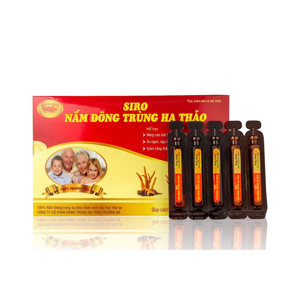 [Chất Lượng] Đông Trùng Hạ Thảo Trường An, Xiro nấm Đông Trùng Hạ Thảo, Hộp 20 ống | BigBuy360 - bigbuy360.vn