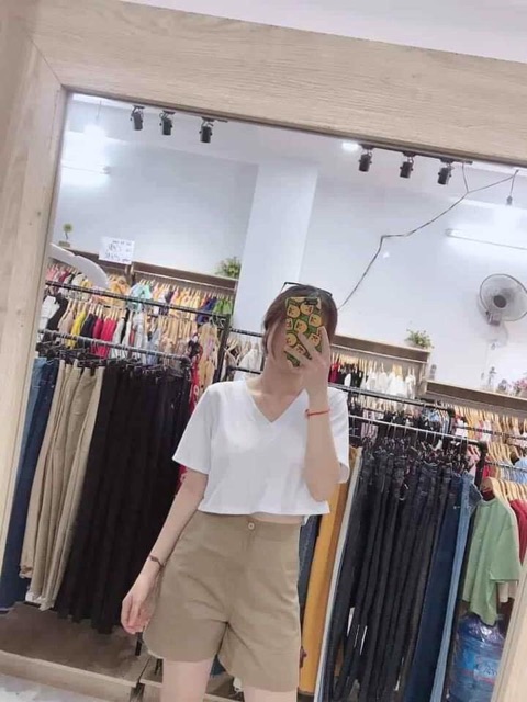 QUẦN ĐŨI LỬNG đính cúc lưng chun
