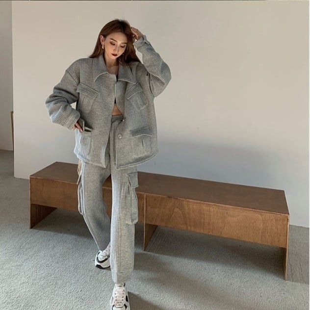 [Hàng order] Set rời áo bomber + quần jogger ⚡️⚡️bigsize S->4XL