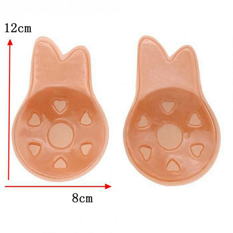 [Ảnh thật] [Có sẵn] 2 Miếng Dán Ngực Silicon Chống Chảy Xệ Hình Tai Thỏ | BigBuy360 - bigbuy360.vn