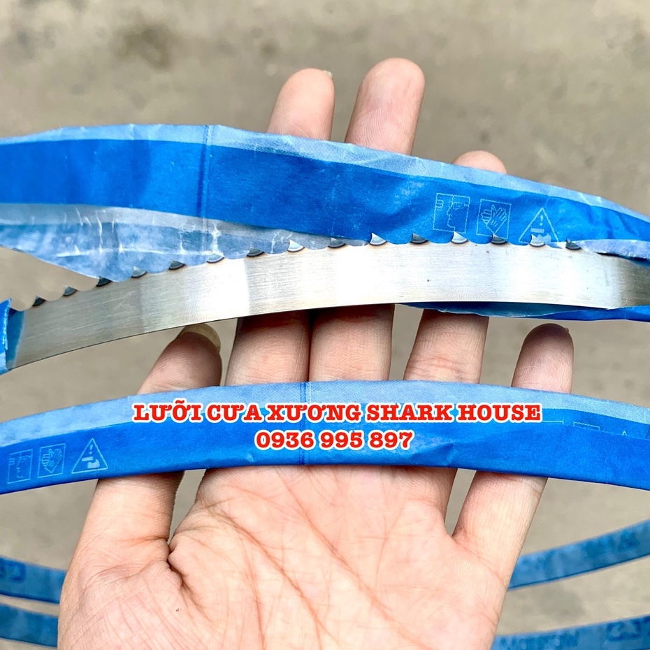 Lưỡi cưa xương MARSSAW (1650mm) - Chuyên cưa xương bò, thịt cá đông lạnh các loại - SỈ GIÁ TỐT