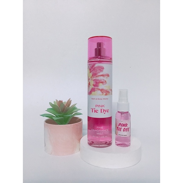 🌈Xịt thơm Pink Tie Dye Body mist Bath & Body Works 𝟮𝟯𝟲𝗺𝗹 & 33𝒎𝒍✨