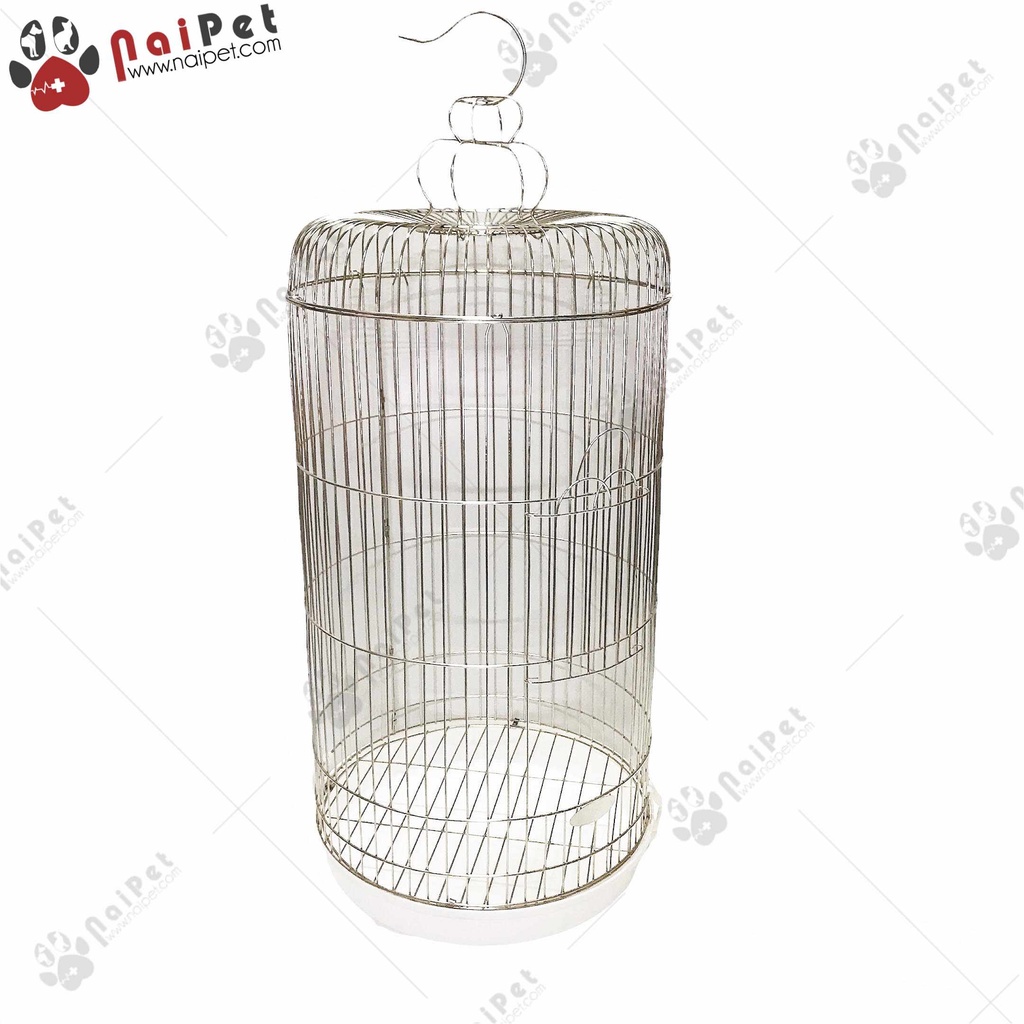Lồng Chim Inox Lồng Chim Khuyên Chim Chào Mào Chích Chòe Khướu Cu Gáy LNT008