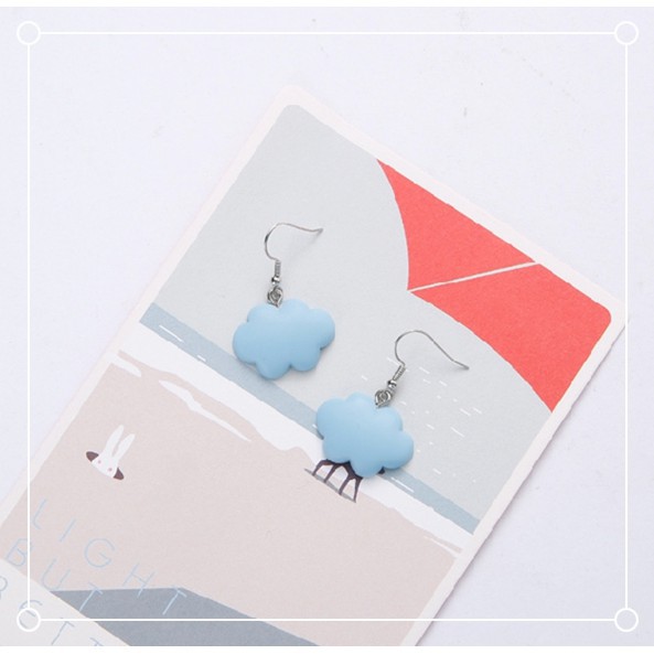 Bông Tai Hình Đám Mây Dễ Thương Hợp Thời Trang A314