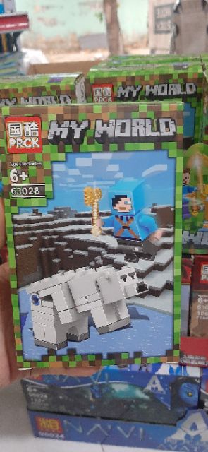 Bộ lắp ráp lego My world
