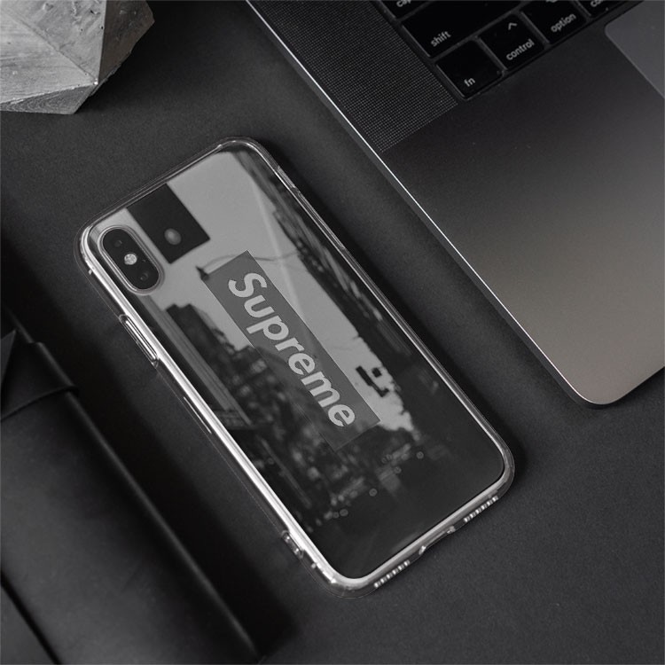 Ốp iphone chất XSPORTCASE Supreme Đen trắng Iphone 7 - Iphone 12 pro max SUPPOD00014