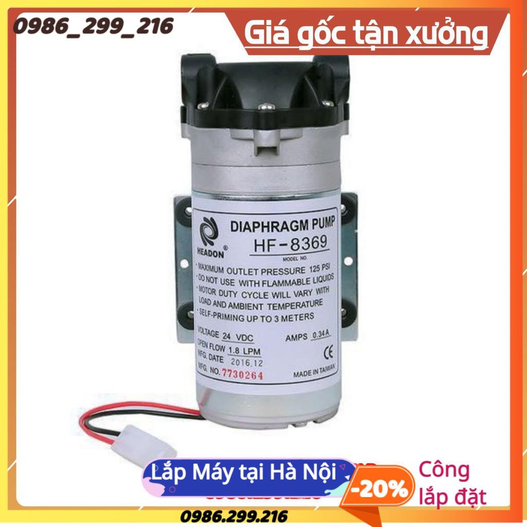 Bơm Headon HF 8369 ♥️ Bơm Hút Đẩy ♥️ Máy Bơm Lọc Nước RO Loại Tốt Nhất,  Giờ Tem Bơm Thay Đổi Do Nhà CC