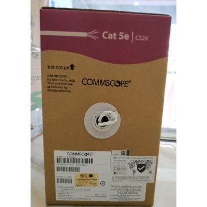 Dây cáp mạng CAT6 / CAT5E chính hãng Commscope /AMP