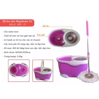 Bộ lau nhà Mega Home X3