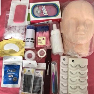 combo nối mi cơ bản 550k