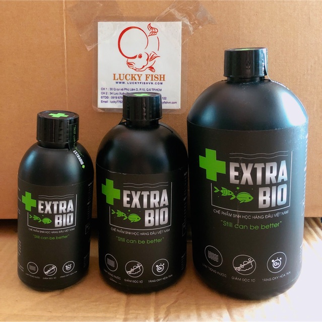 Men Vi Sinh Extra Bio cao cấp cho cá cảnh (Hàng Công ty) Vi Sinh ExtraBio