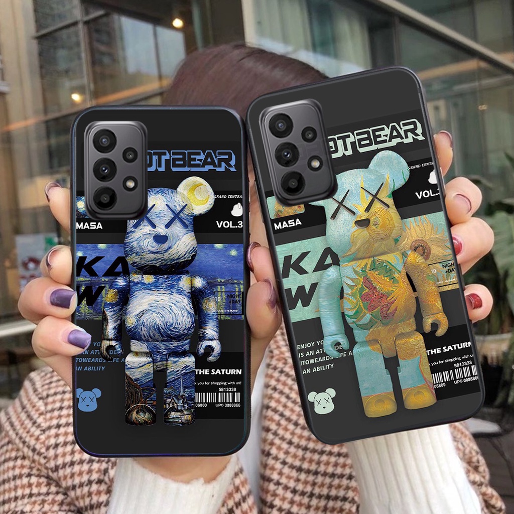 Ốp lưng Samsung A13 -Samsung A23 -Samsung A33 5G - Samsung A53 5G -Samsung A73 5G bearbrick kaws cực đẹp/ ốp lưng bearbr