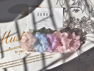 Scrunchies Caro pastel