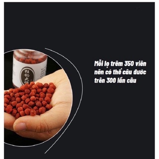 Mồi Câu Cá Dạng viên Câu TRẮM,CHÉP,TRÔI,DIẾC,RÔ PHI...[