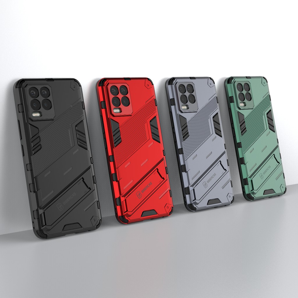 ỐP LƯNG REALME 8 4G / REALME 8 PRO IRON MAN VER 2 CHỐNG SỐC THỜI TRANG GIÁ ĐỠ