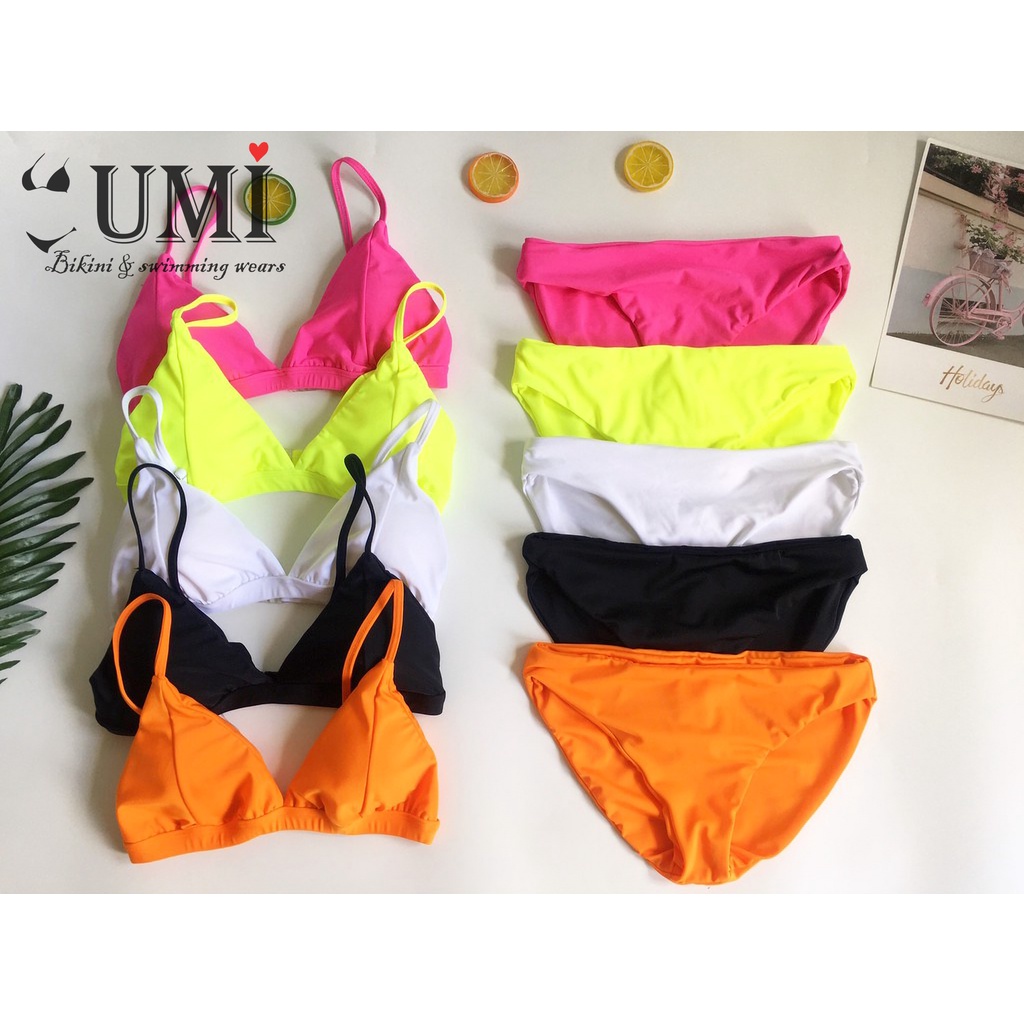 BIKINI 2 MẢNH BASIC NHIỀU MÀU SẮC MỚI BIKINISTORE