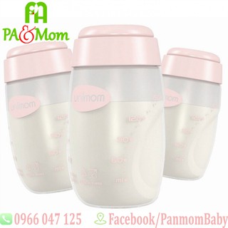❤️ Free ship 50k ❤️Bình trữ sữa mẹ (đựng sữa mẹ) Unimom - 150ml (bộ 3 bình)
