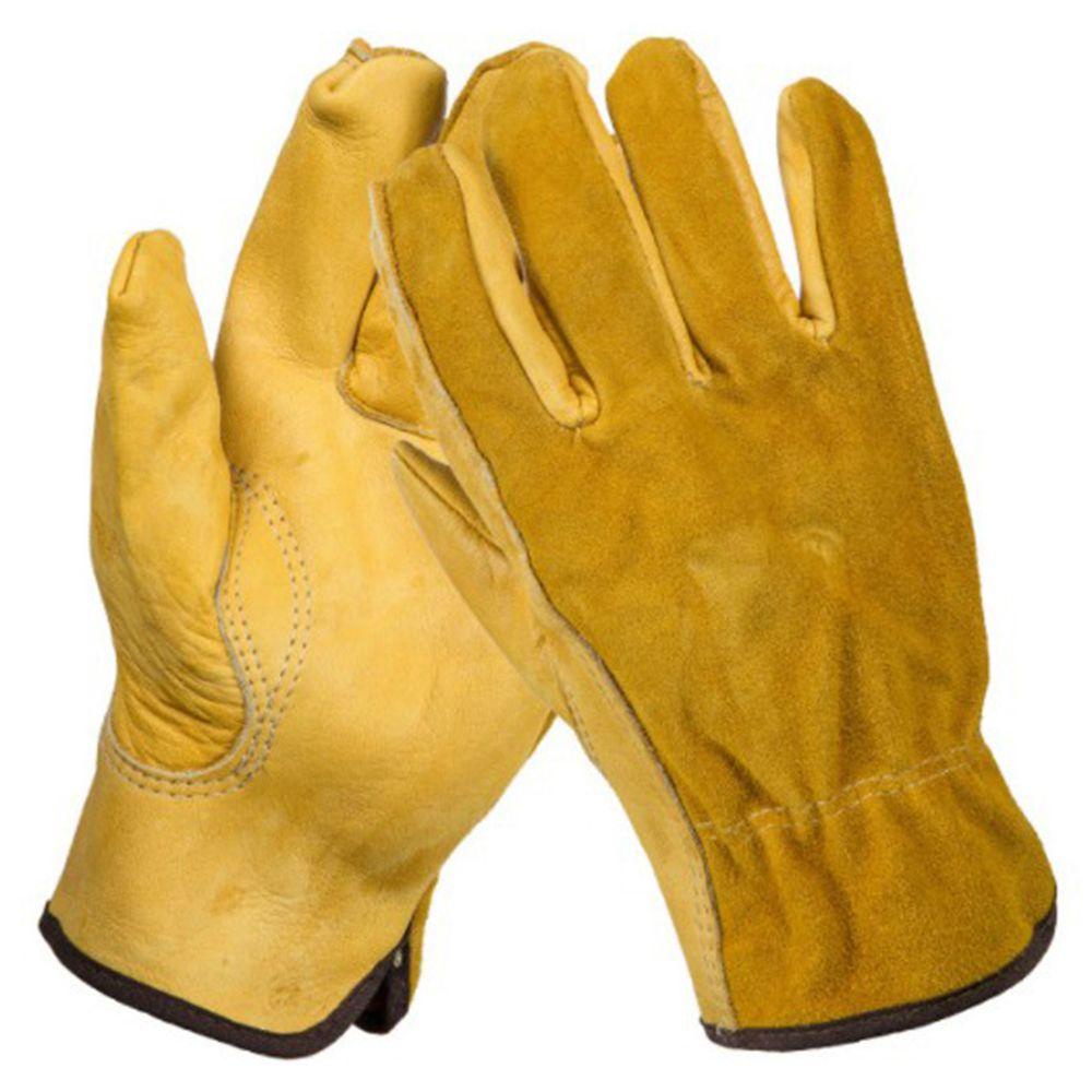 Găng Tay Hàn Bằng Da Bò Bền Bỉ Bảo Vệ Tay Chống Nóng