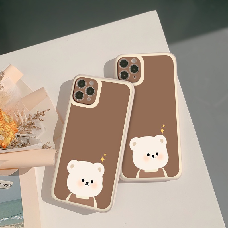 ỐP LƯNG IPHONE Gấu nâu cute iphone 12 pro/13pro/13promax/7/7+/8/8+/X/XS/XSM/11/11PMROMAX tr1040