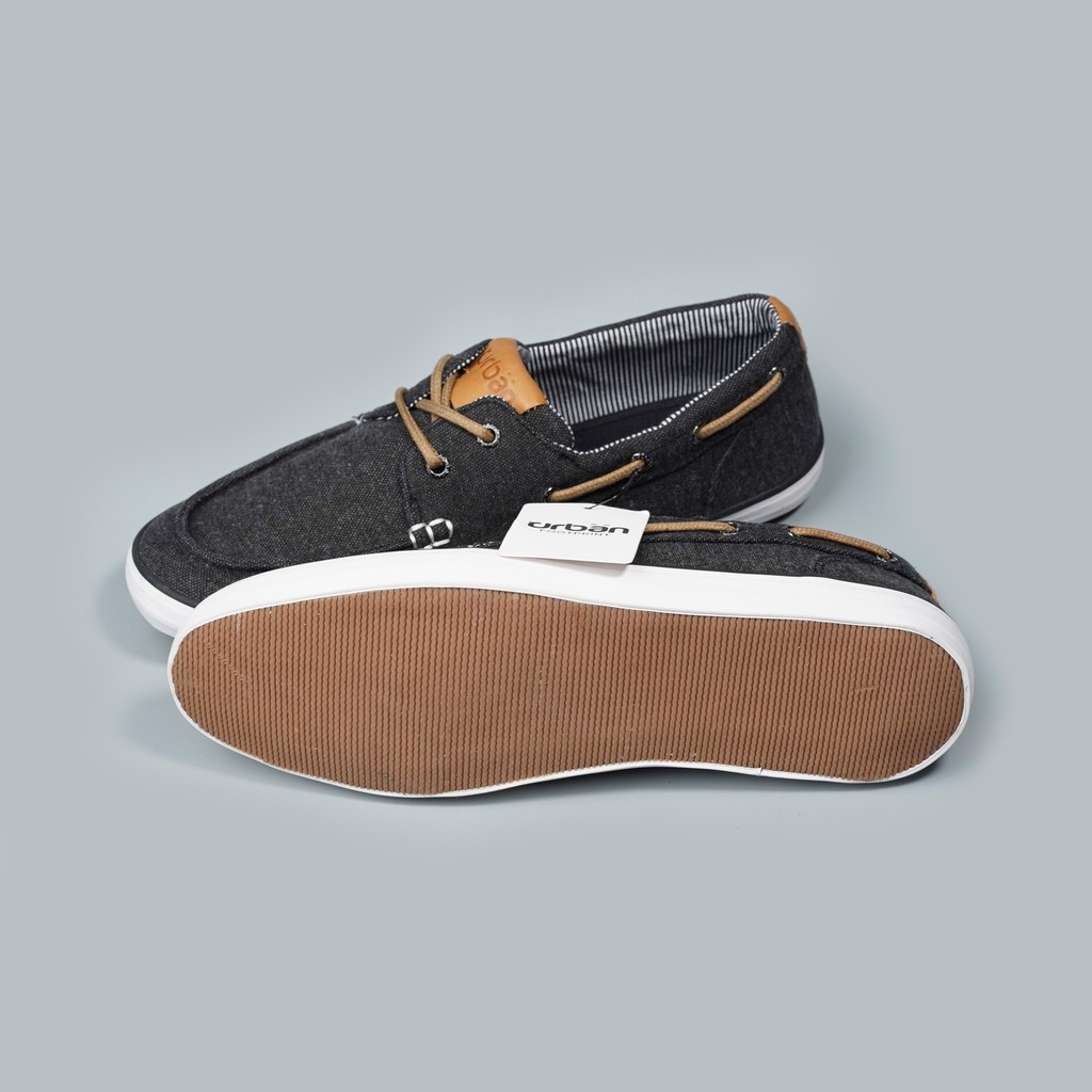 GIÀY VẢI LƯỜI NAM URBAN VNXK - ĐEN | BigBuy360 - bigbuy360.vn