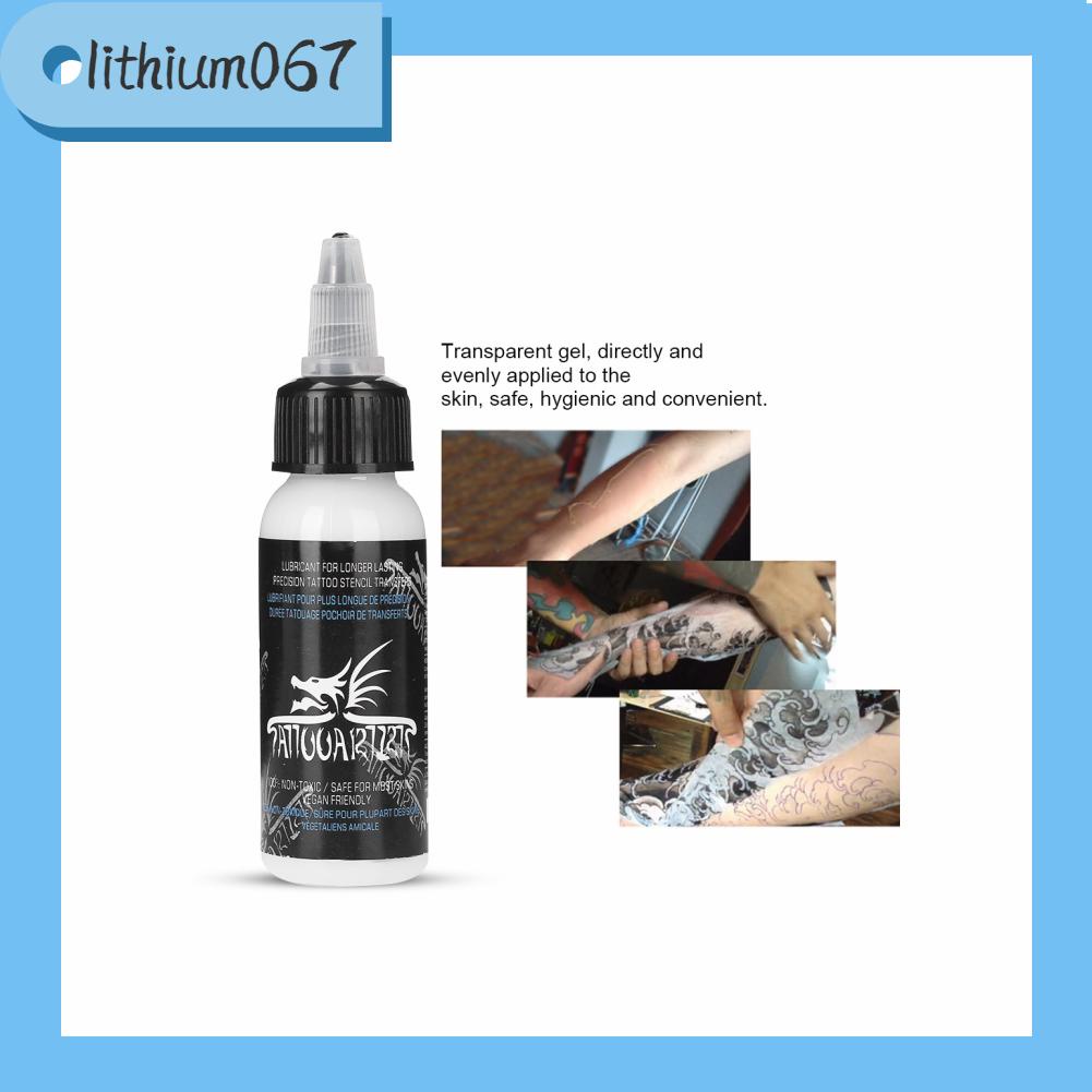 Lithium067 Professional Tattoo Transfer Gel Stencil Primer Stuff Cream