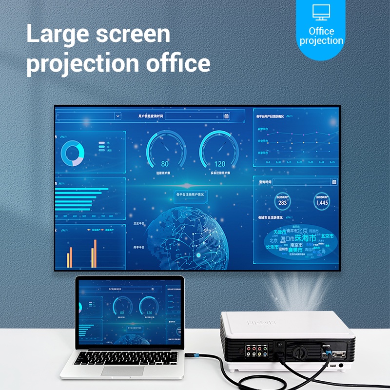 Dây HDMI Ugreen 1m 3m 5m, Cáp HDMI to HDMI chuẩn 2.0 4k 60Hz Ugreen HD104, Vention BH 18T