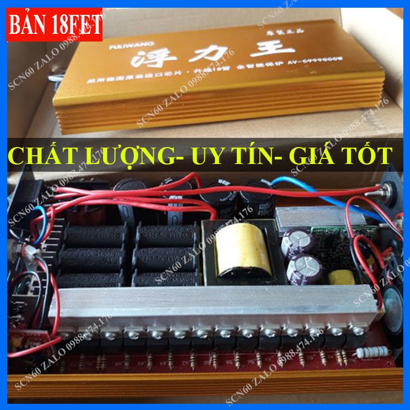 MÁY KÍCH ĐIỆN TỬ BĂM XUNG 18FET- MÁY XẠC ĐIỆN TỬ BĂM XUNG 18SÒ