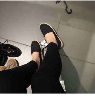 Giày đế cói HM