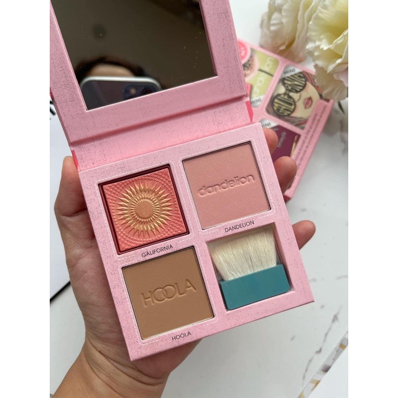 Bảng Phấn Má + Tạo Khối + Phấn Bắt Sáng Benefit | BigBuy360 - bigbuy360.vn