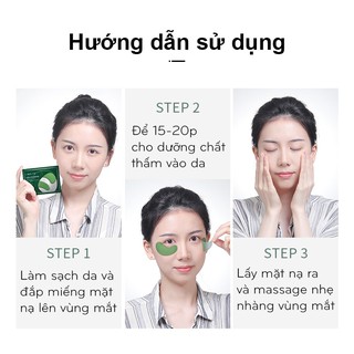  Mặt nạ mắt Bioaqua mờ thâm, sáng da, cấp ẩm