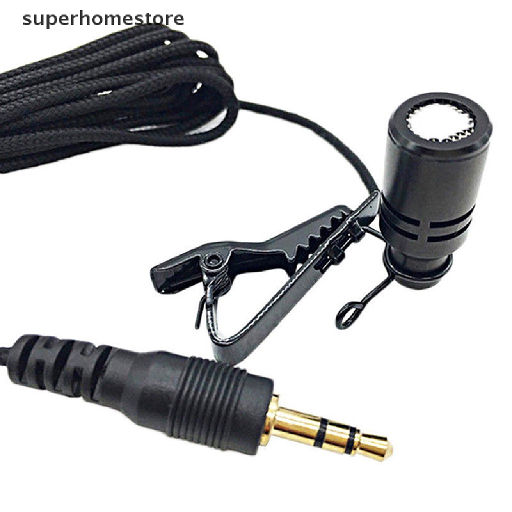 [superhomestore] Lavalier Lapel Tie-clip Microphone for Shure Wireless Mini Practical 3.5mm New Stock