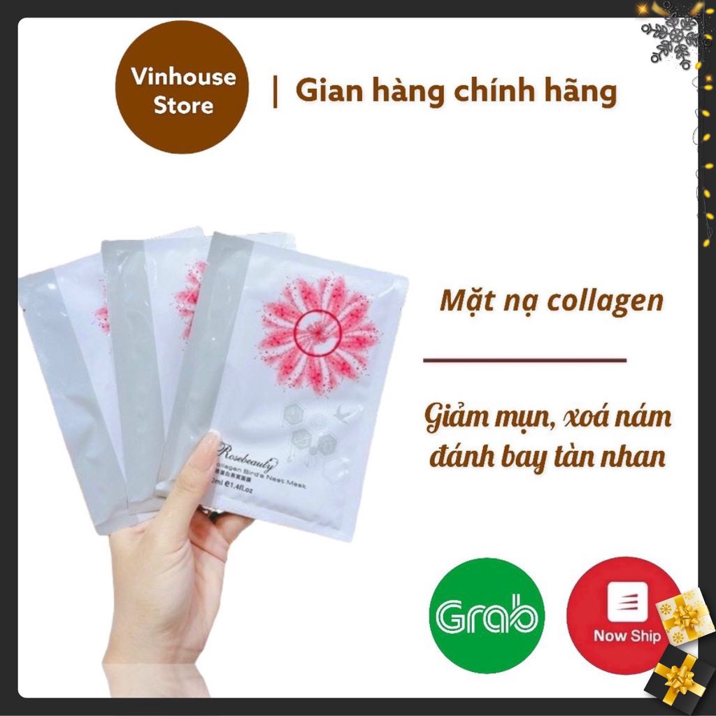 MẶT NẠ COLLAGEN YẾN ROSEBEAUTY