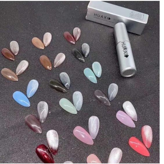 Sơn gel mắt mèo kim cương Huaxi - manh219