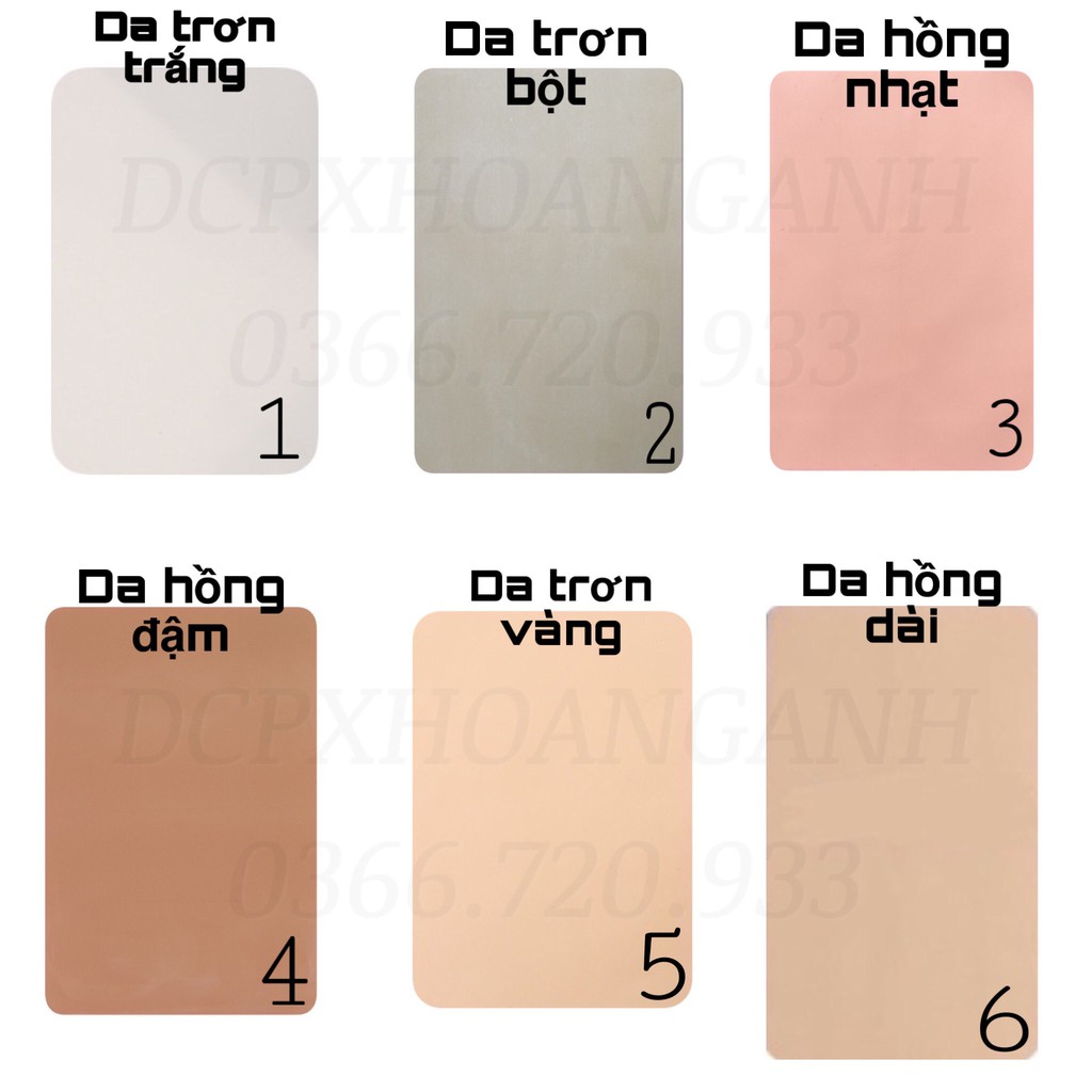 Da Giả Tập Điêu Khắc Phun Xăm Bột Và Không Bột | Dcpxhoanganh