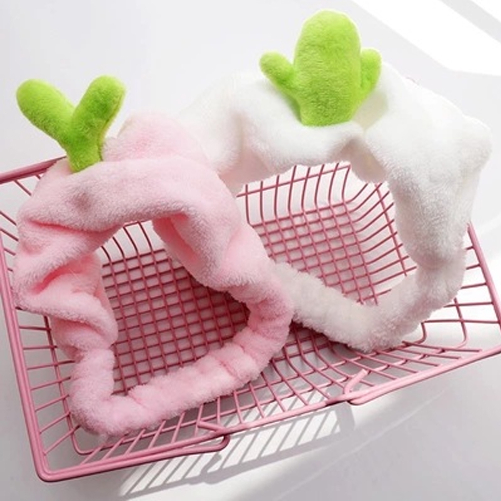 SS Băng đô mầm nhỏ xinh xắn cài tóc khi trang điểm/rửa mặt