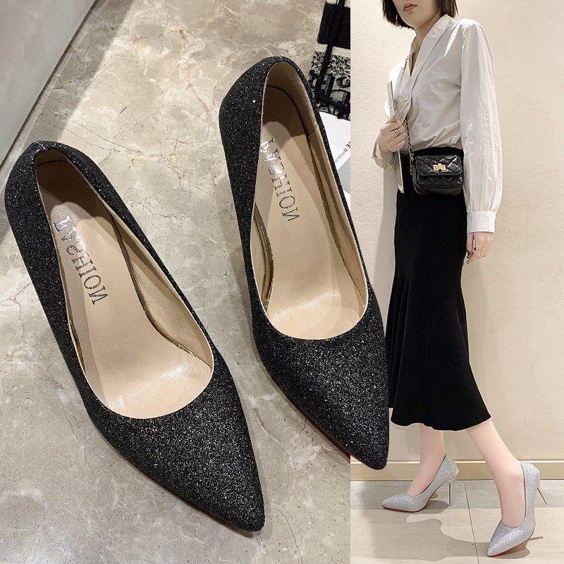 Giày cao gót cỡ lớn 35-45 44 43 42 thời trang cho nữ