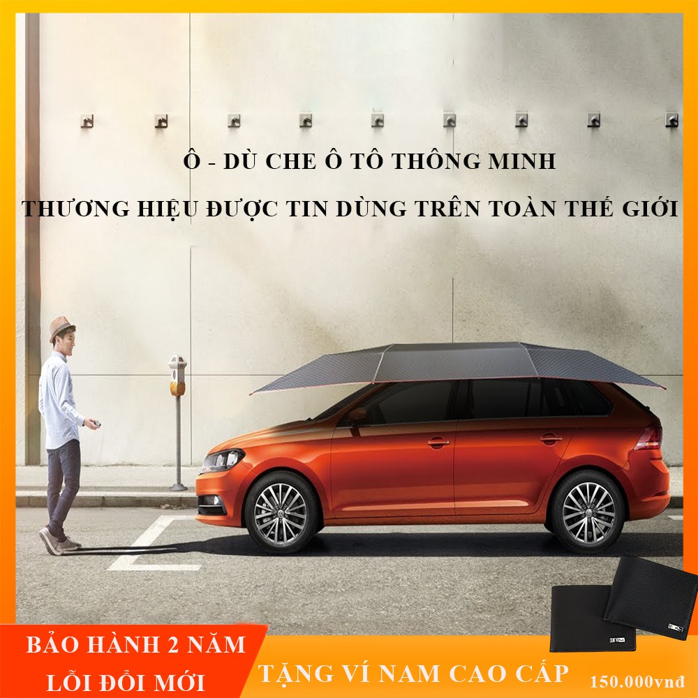 Ô che nắng ô tô thông minh, dù che mưa xe hơi, cách nhiệt, chống nóng, chống tia UV. Bảo hành 2 năm.