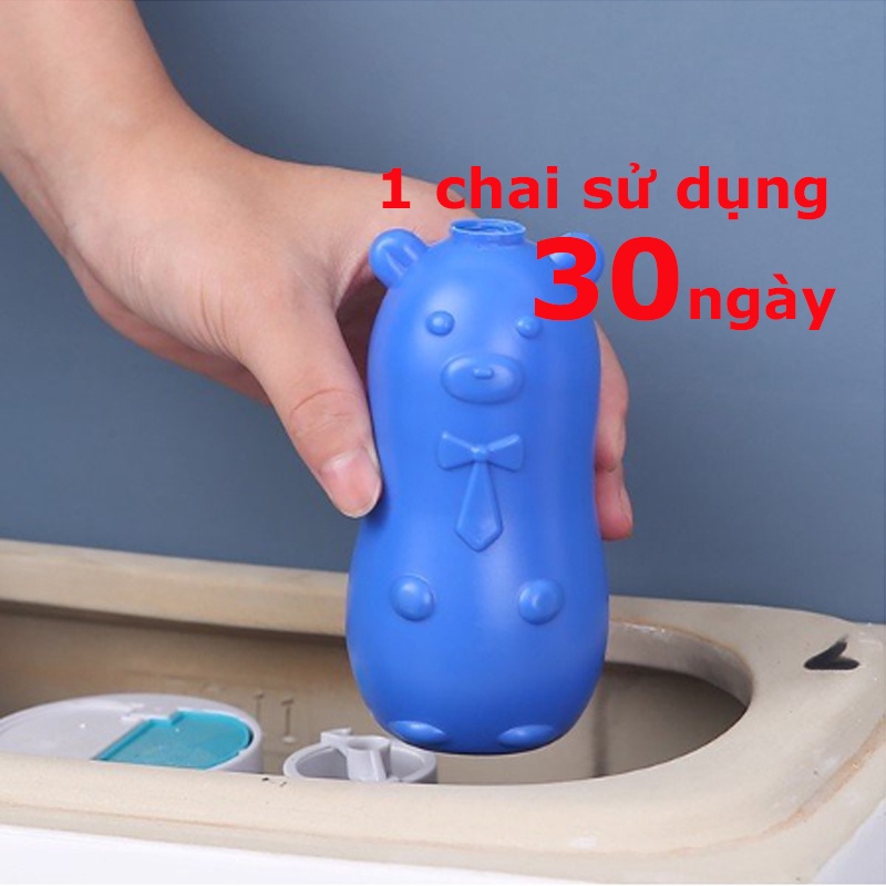 ''CHUYÊN SỈ,LẺ'' Lọ tẩy thả bồn cầu CON HEO/GẤU khử mùi diệt khuẩn tẩy toilet sạch mảng bám khử mùi