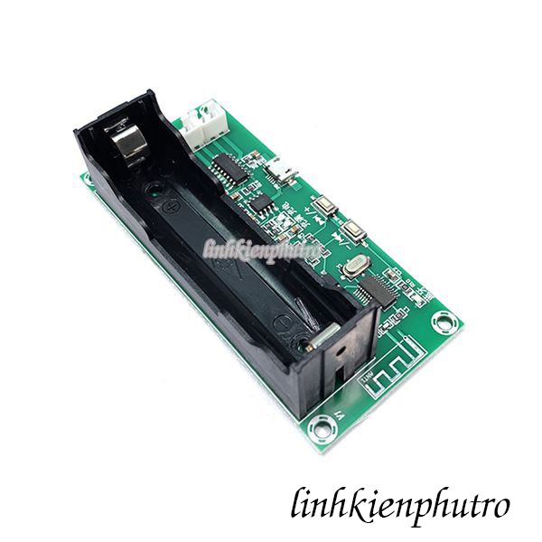 Mạch Khuếch Đại Âm Thanh Bluetooth 5.0 Gắn Pin PAM8403 5W*2