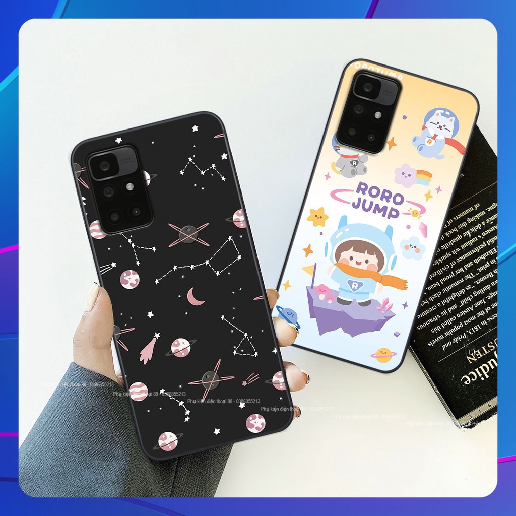 Ốp lưng Xiaomi REDMI 10 in hình 3D cute phô mai que,đáng yêu -SIÊU RẺ-CHẤT LƯỢNG CAO